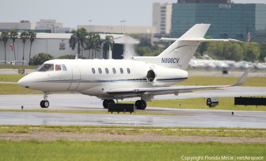 (Private) Raytheon Hawker 800XP (N800CV) | Photo 314488