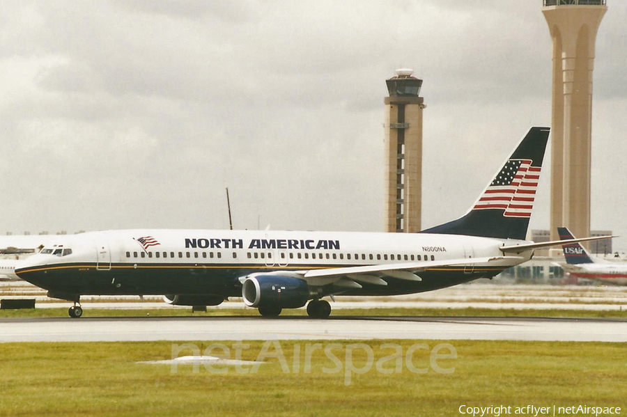 North American Airlines Boeing 737-8Q8 (N800NA) | Photo 446017