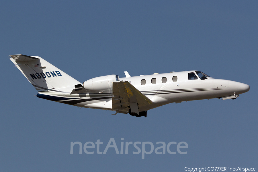 (Private) Cessna 525 CitationJet (N800NB) | Photo 8335