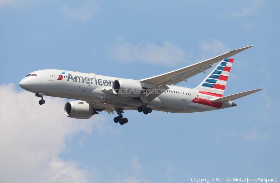 American Airlines Boeing 787-8 Dreamliner (N801AC) | Photo 351417
