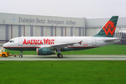 America West Airlines Airbus A319-132 (N801AW) at  Hamburg - Finkenwerder, Germany