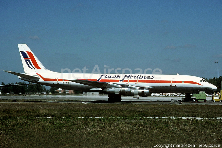 Flash Airlines (Nigeria) Douglas DC-8-55(F) (N801FB) | Photo 27872