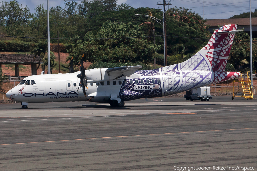 Hawaiian Airlines (Ohana) ATR 42-500 (N801HC) | Photo 190407
