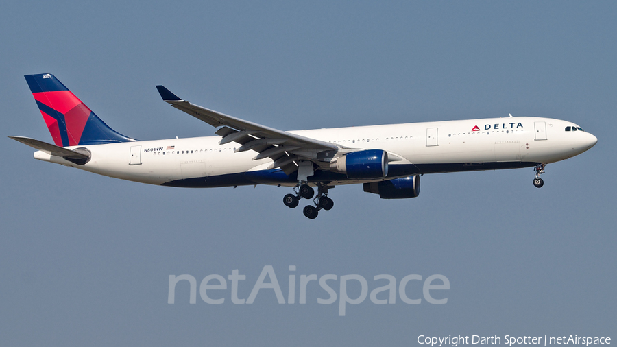 Delta Air Lines Airbus A330-323X (N801NW) | Photo 361983