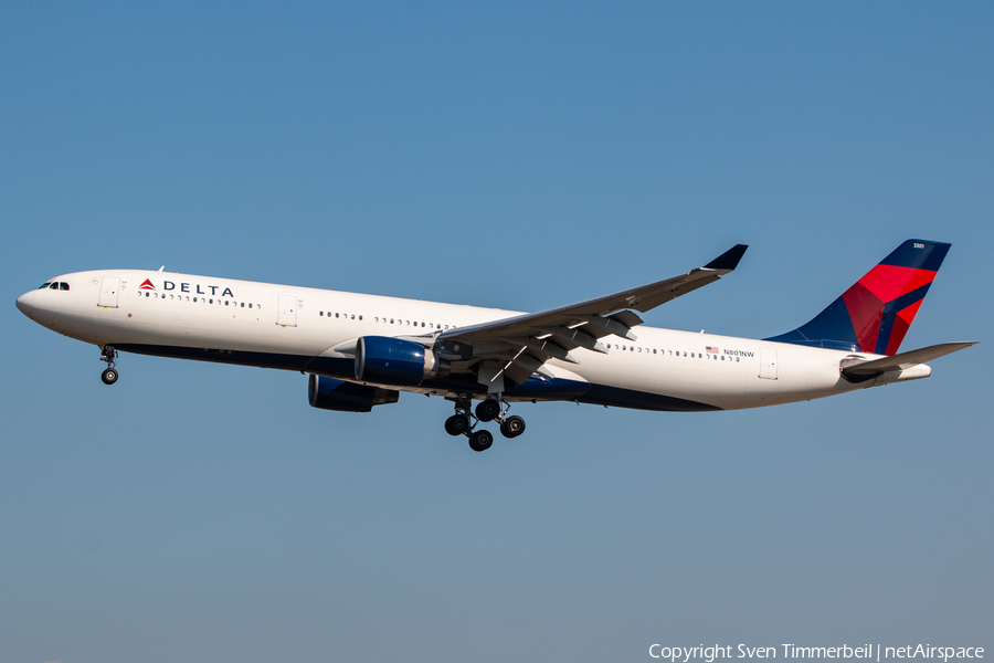 Delta Air Lines Airbus A330-323X (N801NW) | Photo 467090