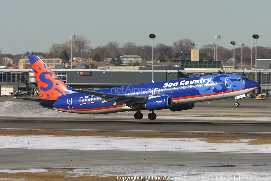 Sun Country Airlines Boeing 737-8Q8 (N801SY) | Photo 179714