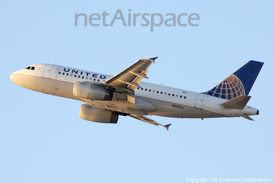United Airlines Airbus A319-131 (N801UA) | Photo 13732