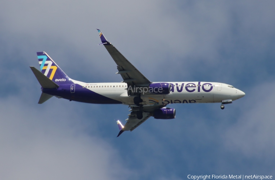 Avelo Airlines Boeing 737-86N (N801XT) | Photo 670813