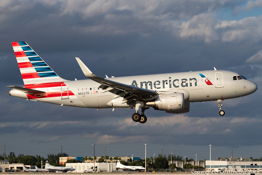 American Airlines Airbus A319-115 (N8027D) | Photo 134514