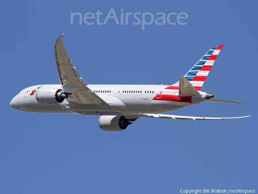 American Airlines Boeing 787-8 Dreamliner (N802AN) | Photo 392683