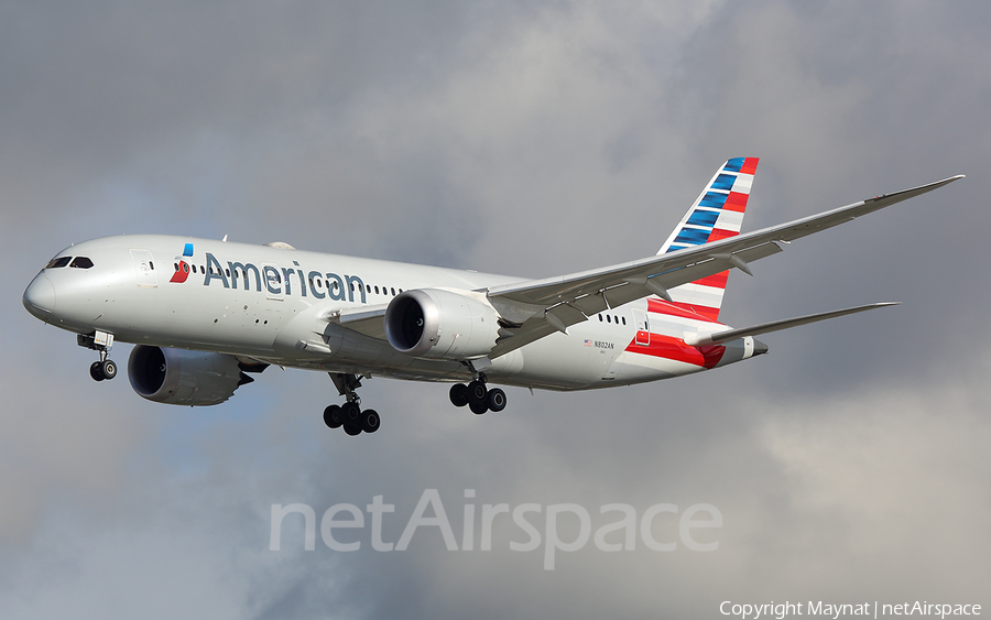 American Airlines Boeing 787-8 Dreamliner (N802AN) | Photo 287650