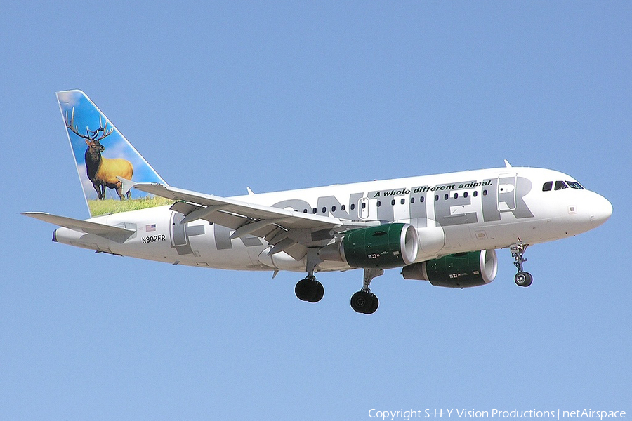 Frontier Airlines Airbus A318-111 (N802FR) | Photo 609