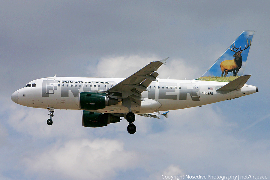 Frontier Airlines Airbus A318-111 (N802FR) | Photo 3201