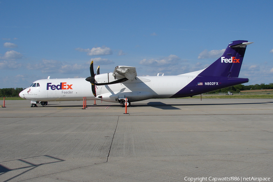 FedEx Feeder (Mountain Air Cargo) ATR 72-212(F) (N802FX) | Photo 564196
