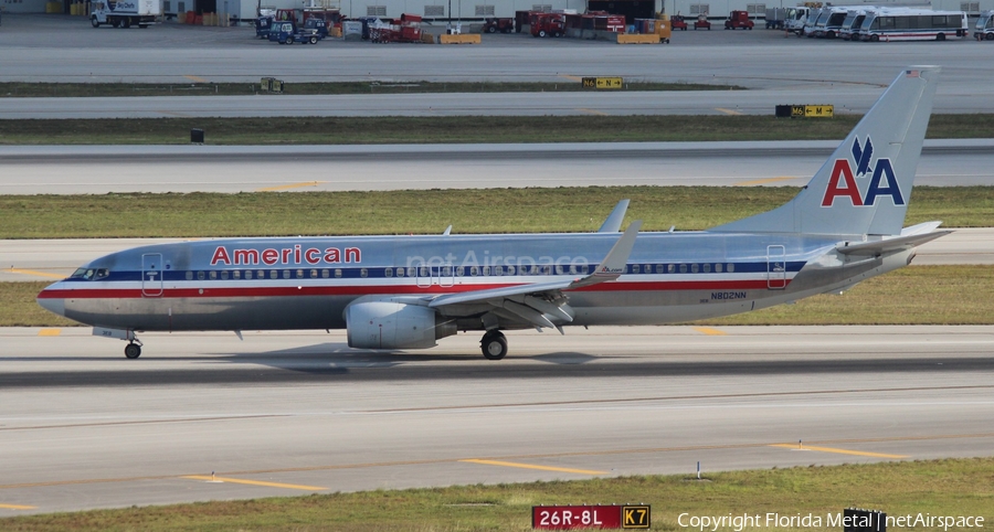 American Airlines Boeing 737-823 (N802NN) | Photo 314531