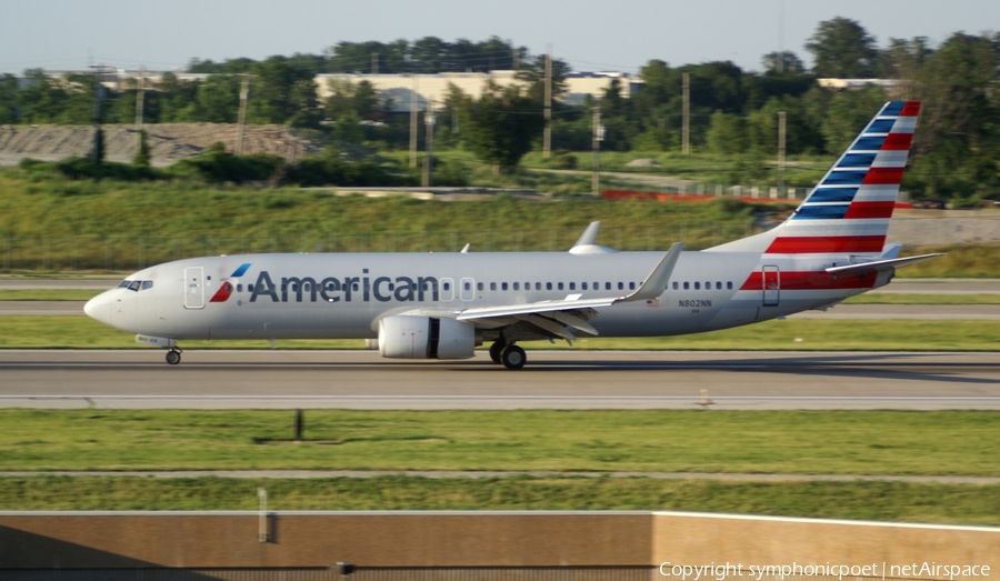 American Airlines Boeing 737-823 (N802NN) | Photo 328291