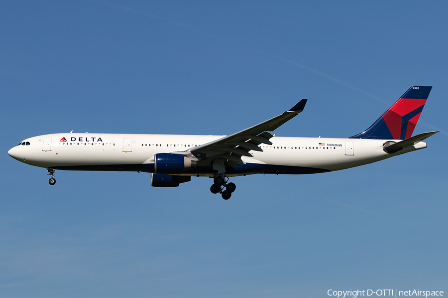 Delta Air Lines Airbus A330-323X (N802NW) | Photo 167672