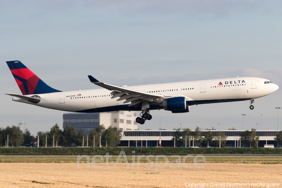 Delta Air Lines Airbus A330-323X (N802NW) | Photo 255803