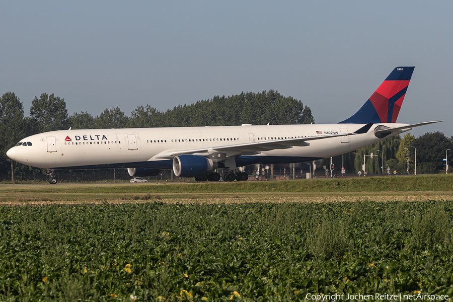 Delta Air Lines Airbus A330-323X (N802NW) | Photo 345815