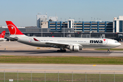 Northwest Airlines Airbus A330-323X (N802NW) at  Minneapolis - St. Paul International, United States