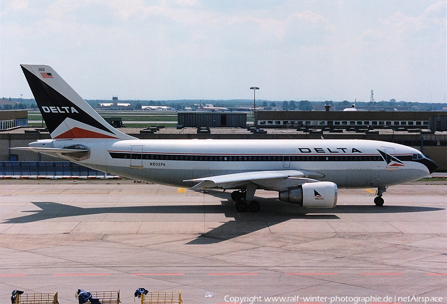 Delta Air Lines Airbus A310-222 (N802PA) | Photo 467051