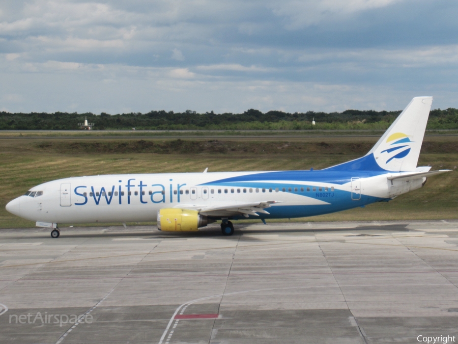 Swift Air Boeing 737-4B7 (N802TJ) | Photo 375625