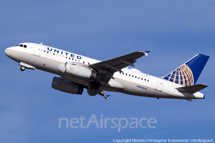 United Airlines Airbus A319-131 (N802UA) | Photo 161193