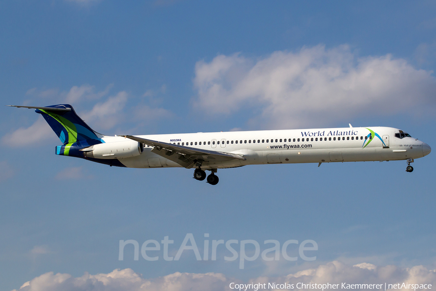 World Atlantic Airlines McDonnell Douglas MD-83 (N802WA) | Photo 122444