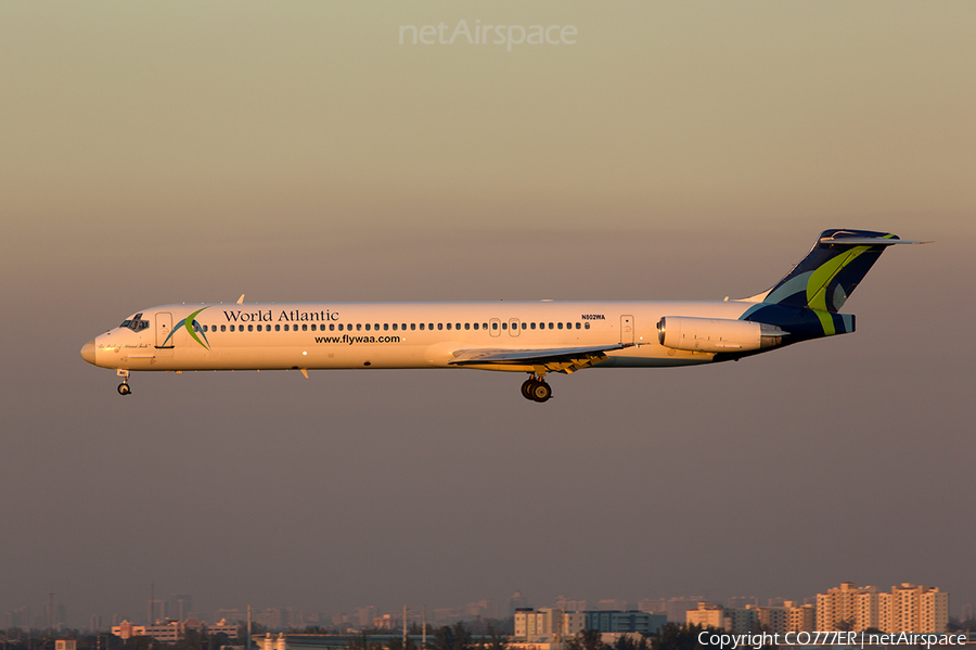 World Atlantic Airlines McDonnell Douglas MD-83 (N802WA) | Photo 13998