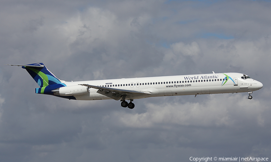 World Atlantic Airlines McDonnell Douglas MD-83 (N802WA) | Photo 18657