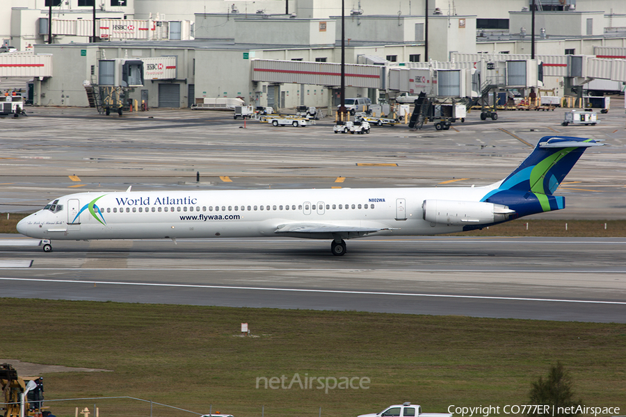 World Atlantic Airlines McDonnell Douglas MD-83 (N802WA) | Photo 19002