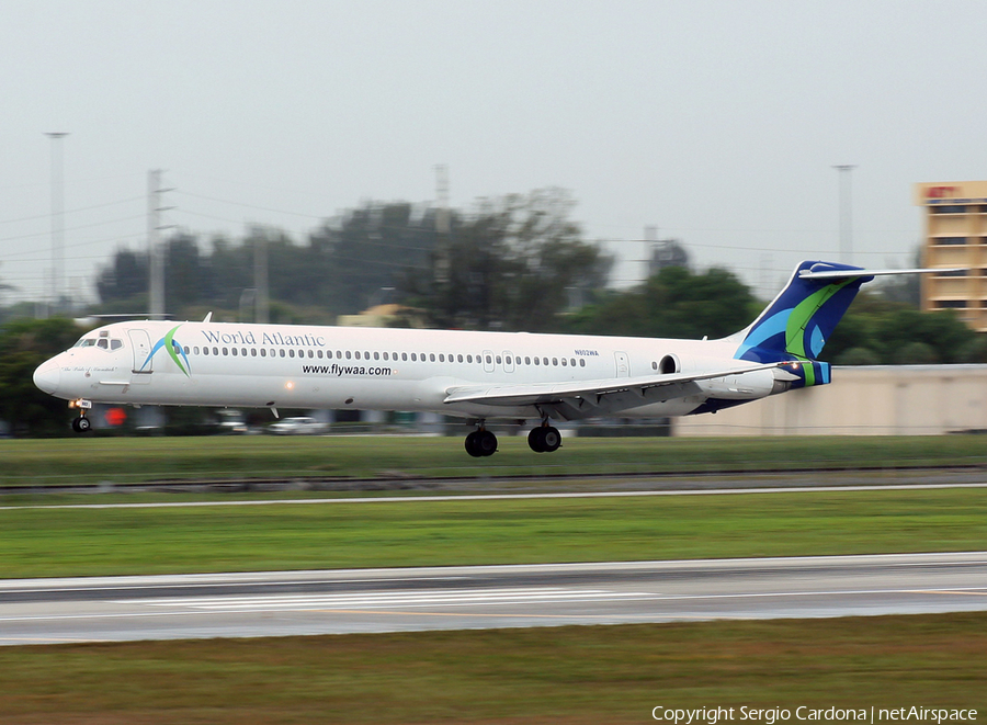 World Atlantic Airlines McDonnell Douglas MD-83 (N802WA) | Photo 77456