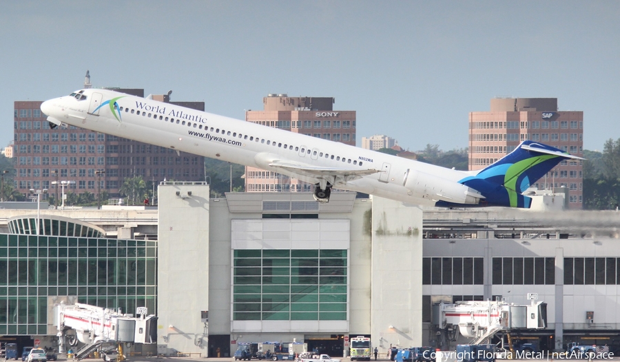 World Atlantic Airlines McDonnell Douglas MD-83 (N802WA) | Photo 314535