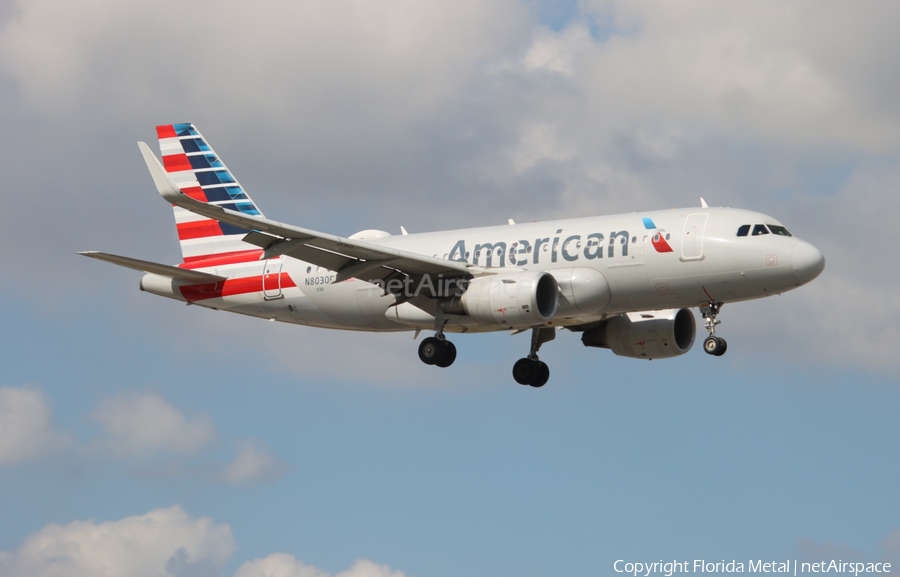 American Airlines Airbus A319-115 (N8030F) | Photo 679212