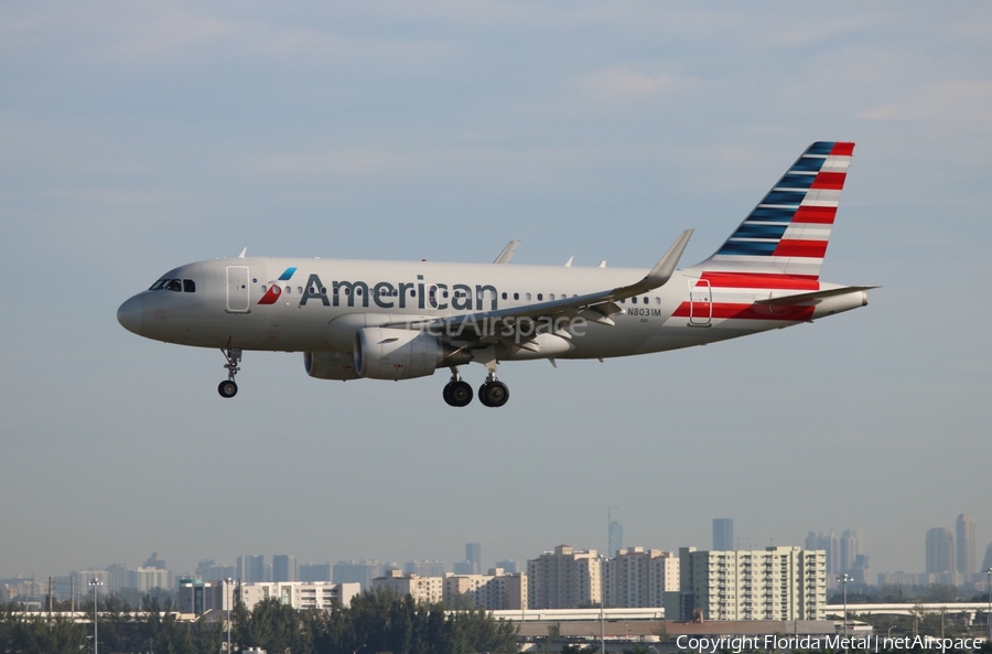 American Airlines Airbus A319-115 (N8031M) | Photo 356656