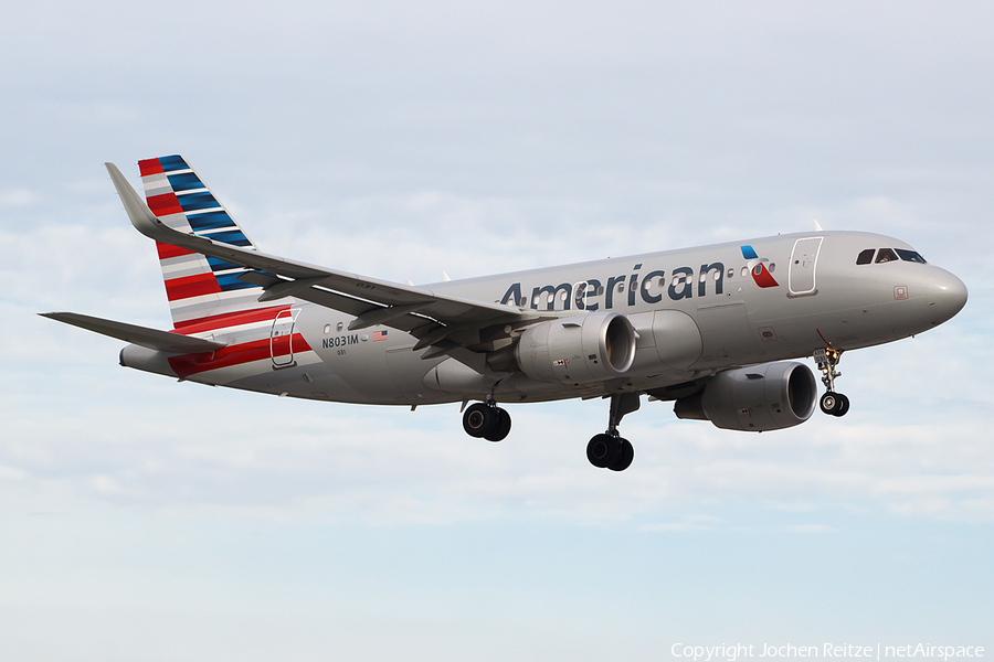 American Airlines Airbus A319-115 (N8031M) | Photo 99688