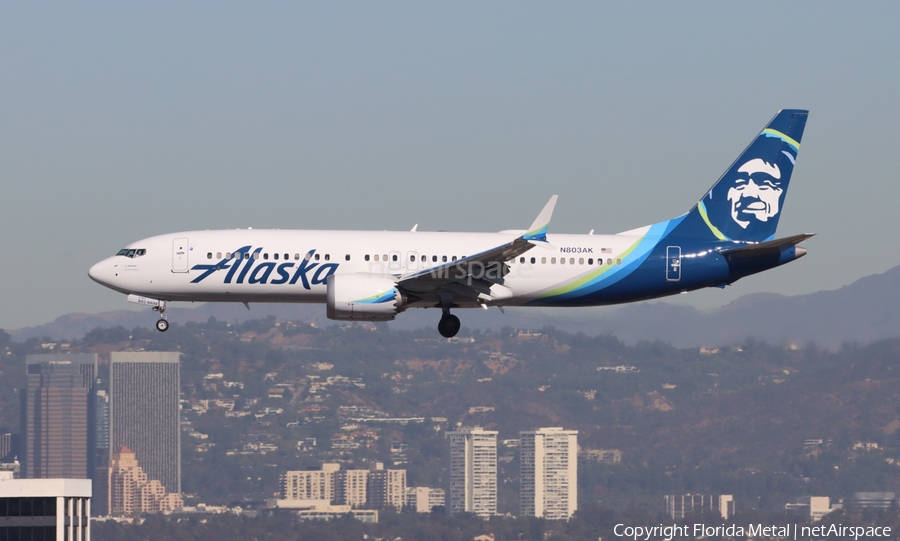 Alaska Airlines Boeing 737-8 MAX (N803AK) | Photo 670821