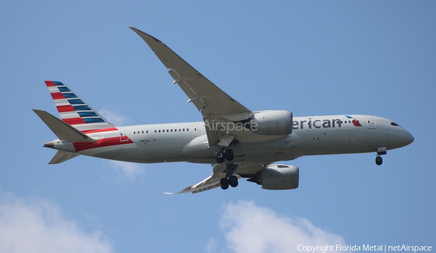 American Airlines Boeing 787-8 Dreamliner (N803AL) | Photo 351419