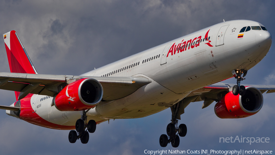 Avianca Airbus A330-343E (N803AV) | Photo 295221