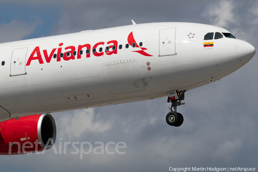 Avianca Airbus A330-343E (N803AV) | Photo 606867