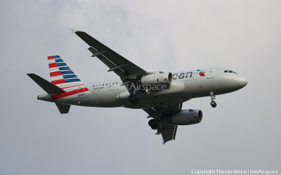 American Airlines Airbus A319-132 (N803AW) | Photo 314541