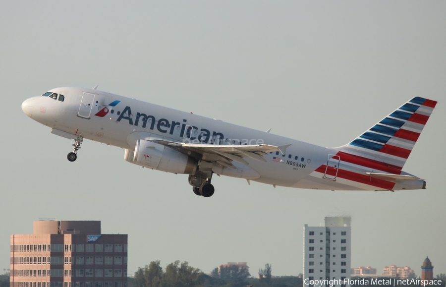 American Airlines Airbus A319-132 (N803AW) | Photo 314539