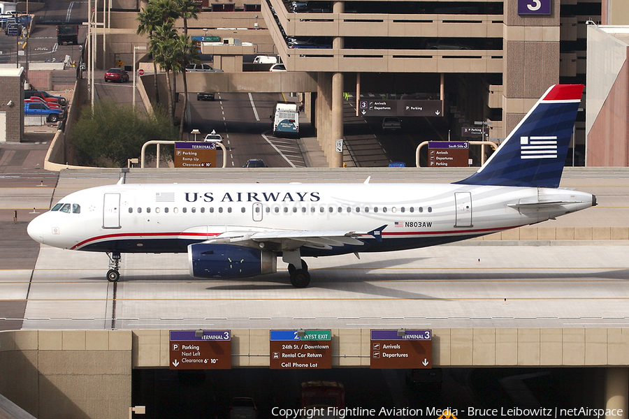 US Airways Airbus A319-132 (N803AW) | Photo 175162