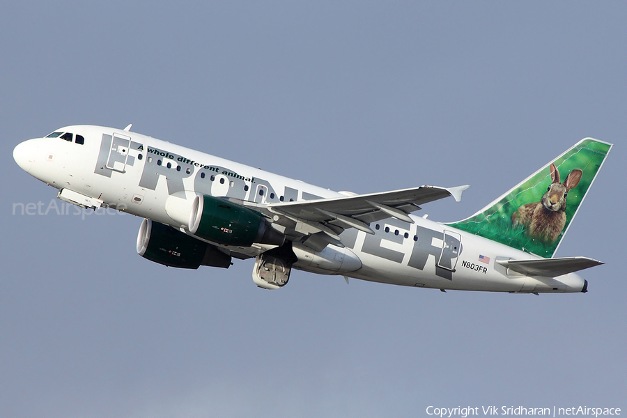 Frontier Airlines Airbus A318-111 (N803FR) | Photo 12626