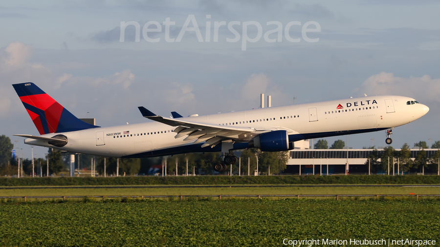 Delta Air Lines Airbus A330-323X (N803NW) | Photo 181939