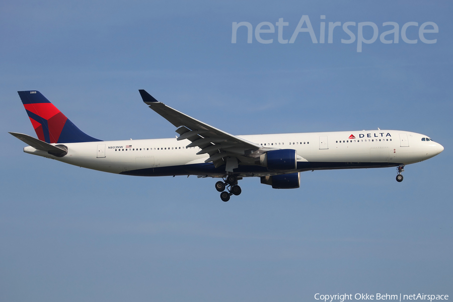 Delta Air Lines Airbus A330-323X (N803NW) | Photo 293555