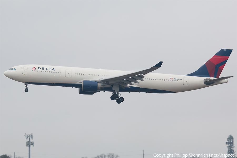 Delta Air Lines Airbus A330-323X (N803NW) | Photo 230566