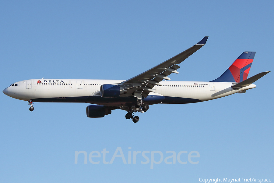 Delta Air Lines Airbus A330-323X (N803NW) | Photo 409506