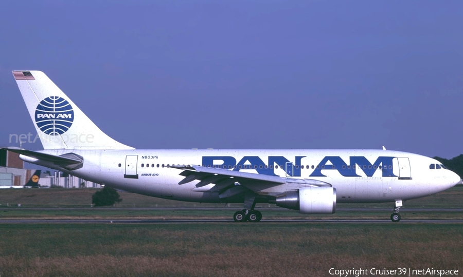 Pan Am - Pan American World Airways Airbus A310-222 (N803PA) | Photo 678881