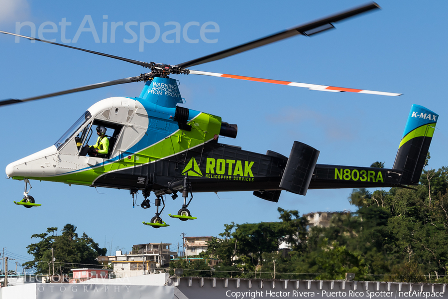 Rotak Helicopter Services Kaman K-1200 K-MAX (N803RA) | Photo 279386